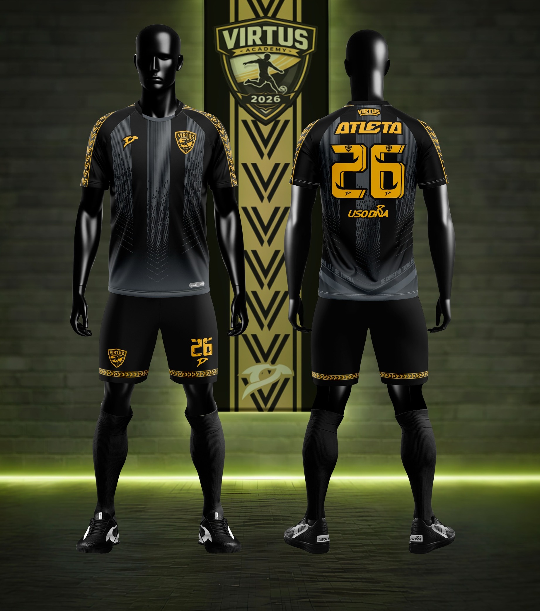 Kit completo de jogo Virtus 2026